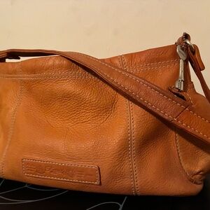 Fossil Women's Tan Leather Bag